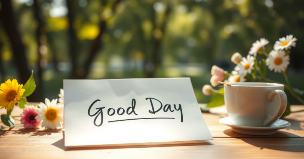 Good Day Messages for Her: Wife, Friend