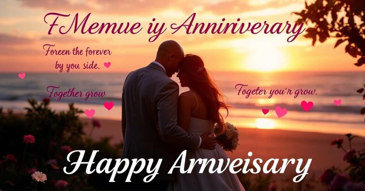 Romantic Short Love Messages for Anniversaries to spread love