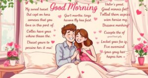  Sweet & Flirty Good Morning Texts for Her and Him 
