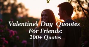 Valentine’s Day Quotes For Friends:200+ Quotes