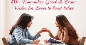 100+ Romantic Good Luck Exam Wishes for Lover to Boast Belief