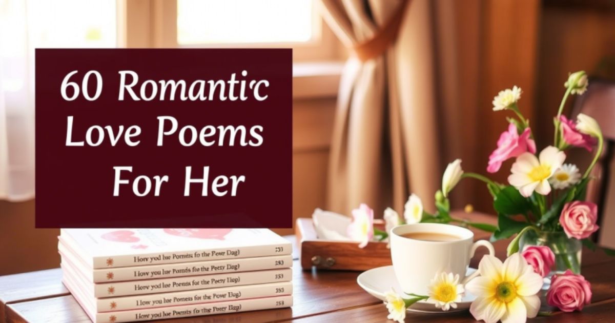 60 Romantic Love Poems For Her (Deep & Heartfelt)