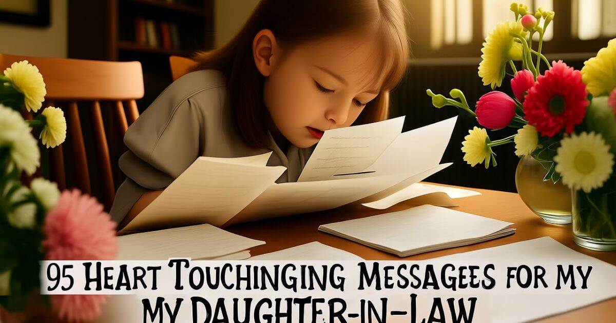 95 Heart Touching Messages for My Daughter-in-Law