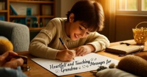 Heartfelt and Touching Messages for Grandma