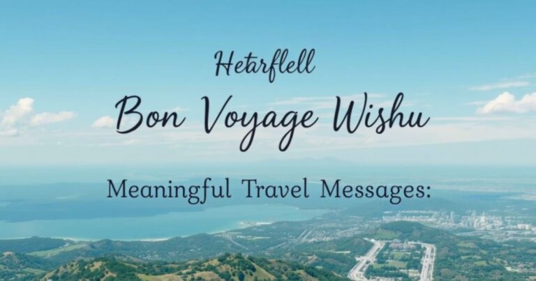 Heartfelt Bon Voyage Wishes: Meaningful Travel Messages - Pure Pulss