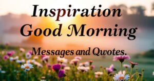 Inspirational Good Morning Messages and Quotes