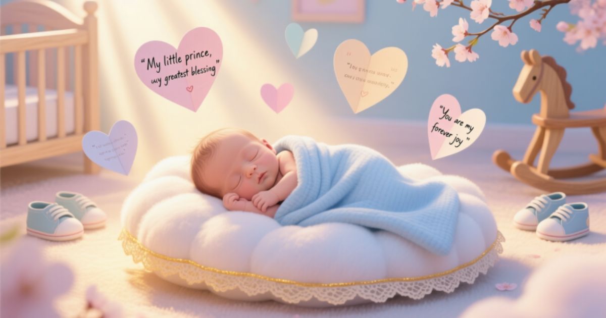 300+ Heartfelt Baby Boy Quotes to Celebrate Your Little One