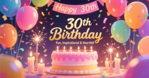 30th Birthday Quotes: Fun, Inspirational & Heartfelt