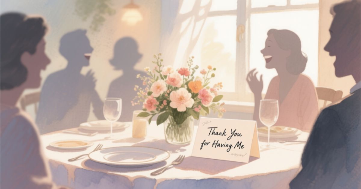 50+ Heartfelt Thank You Messages for Inviting Me as Your Guest