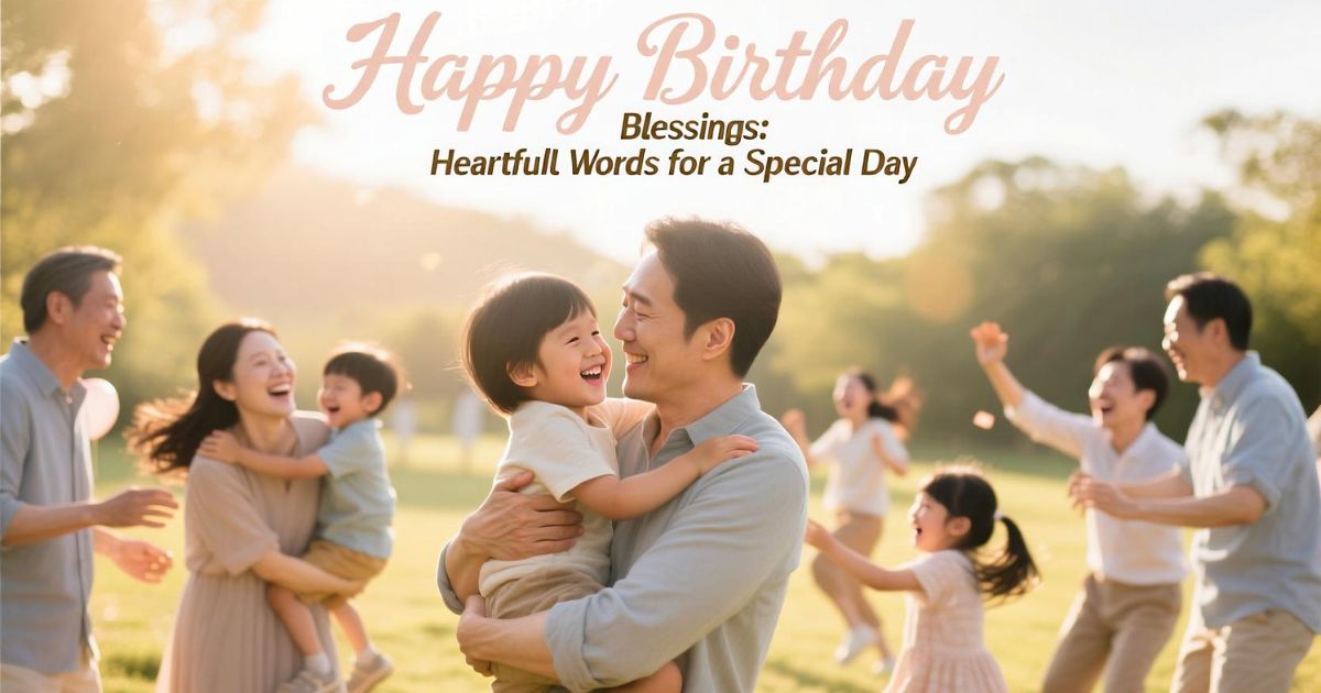 Happy Birthday Blessings: Heartfelt Words for a Special Day