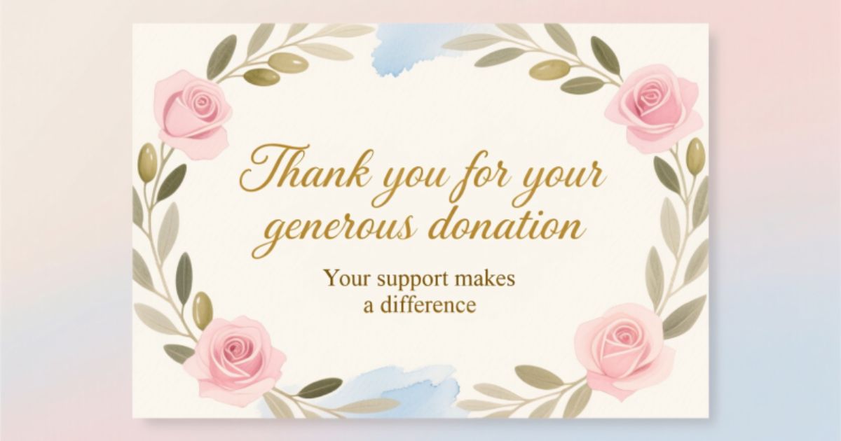 Thank You Messages for Donations: Heartfelt Ways to Appreciate